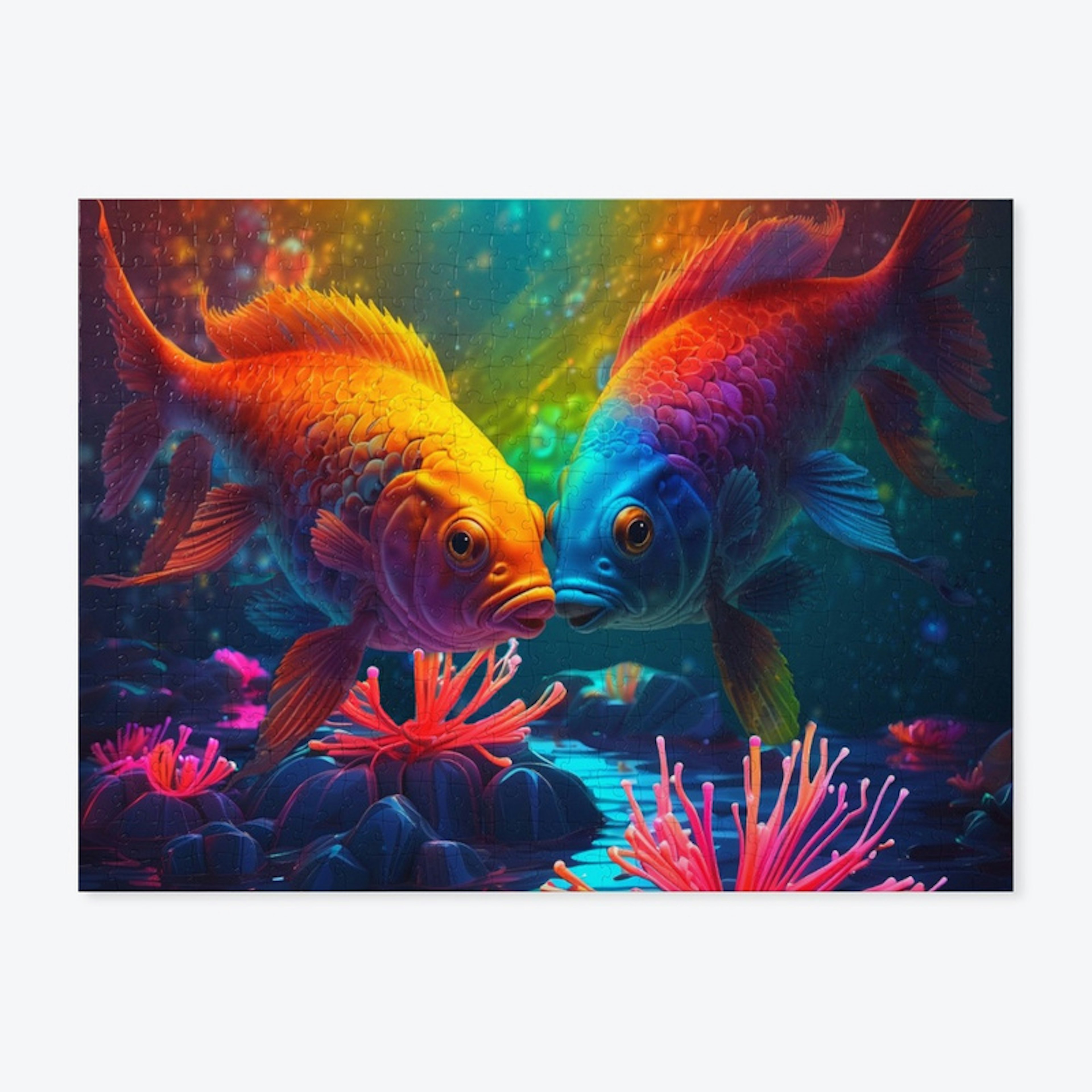 Coy Fish Jigsaw Puzzle